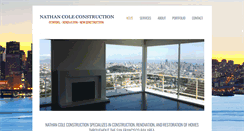 Desktop Screenshot of nathancoleconstruction.com